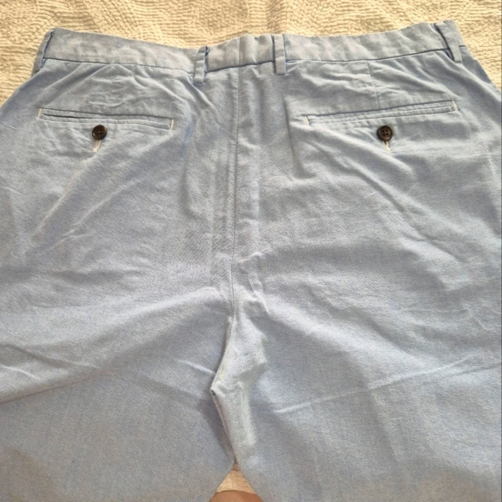 J. Crew Blue Chinos Straight Leg Classic..SIZE:34/32